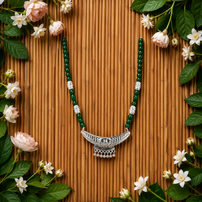 Pindari Shweta Mangalsutra