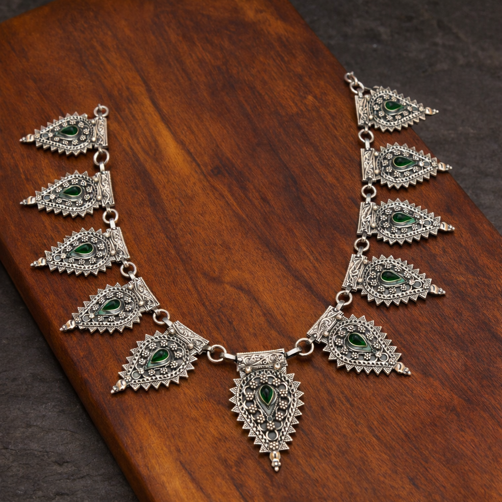 Panna Kedara Shakti Necklace