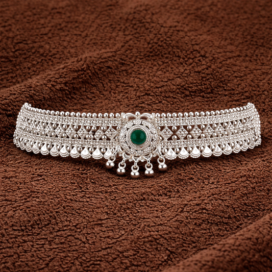Garhwali PannaChandra Antique Silver Guloband