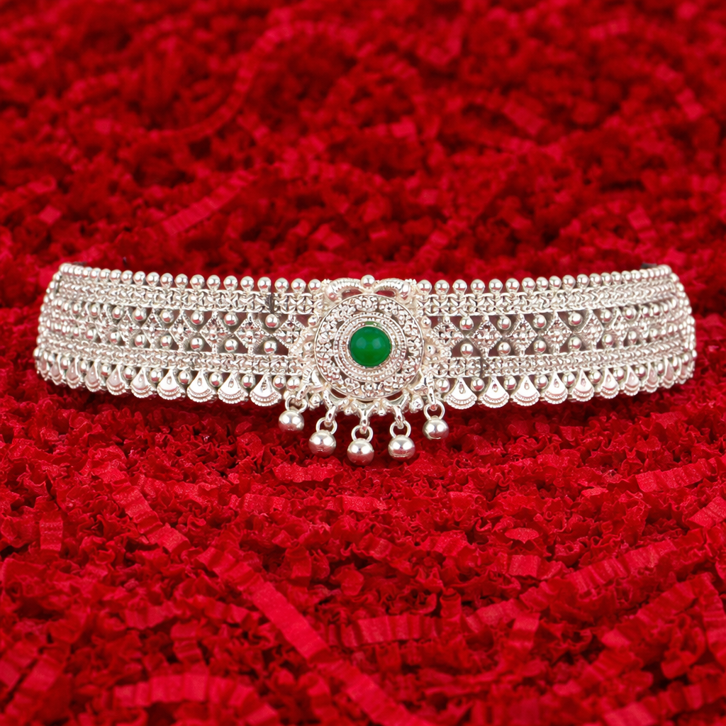 Garhwali PannaChandra Antique Silver Guloband