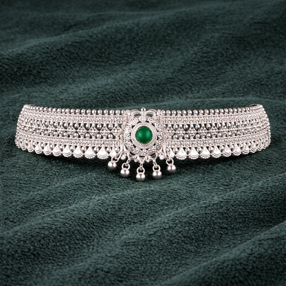 Garhwali PannaChandra Antique Silver Guloband