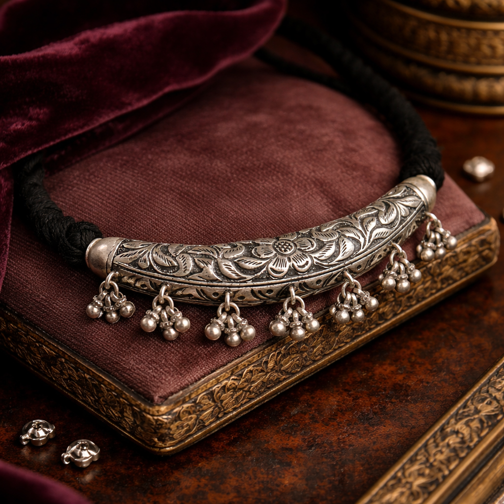 Kedarkanti Pahadi Silver Hasuli