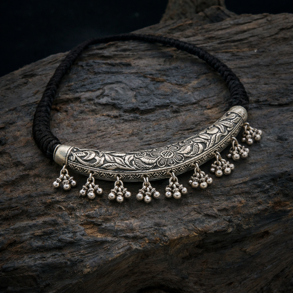 Kedarkanti Pahadi Silver Hasuli