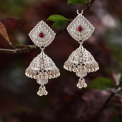 Kedarkhand Laal Teeka Jhumki
