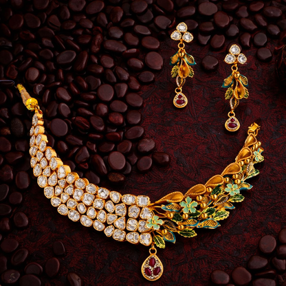Kedara PushpKanti RajHaar Set