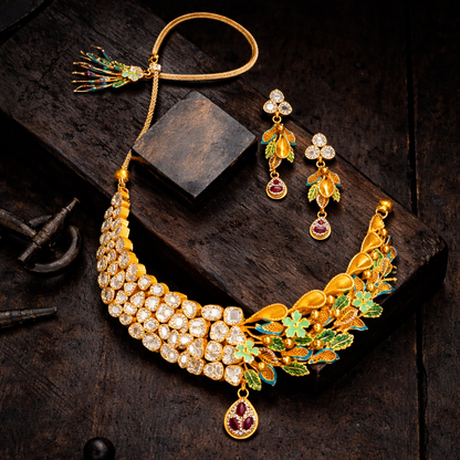 Kedara PushpKanti RajHaar Set