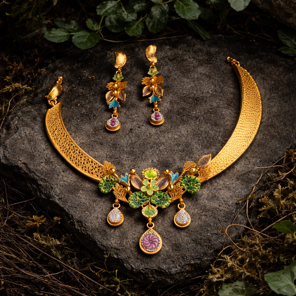 NandaVan PushpaChandra RajHaar Set