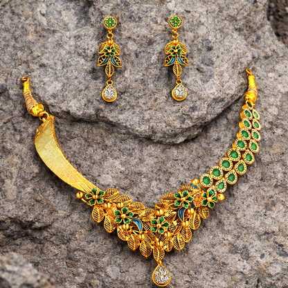 Panchachuli PannaValli RajHaar Set
