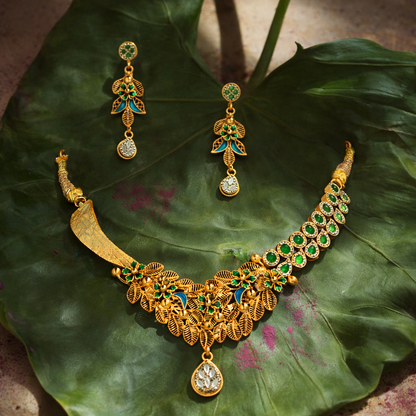 Panchachuli PannaValli RajHaar Set