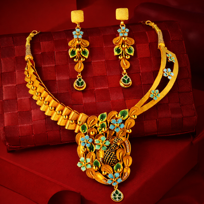 BrahmaKamal MayuraValli RajHaar Set
