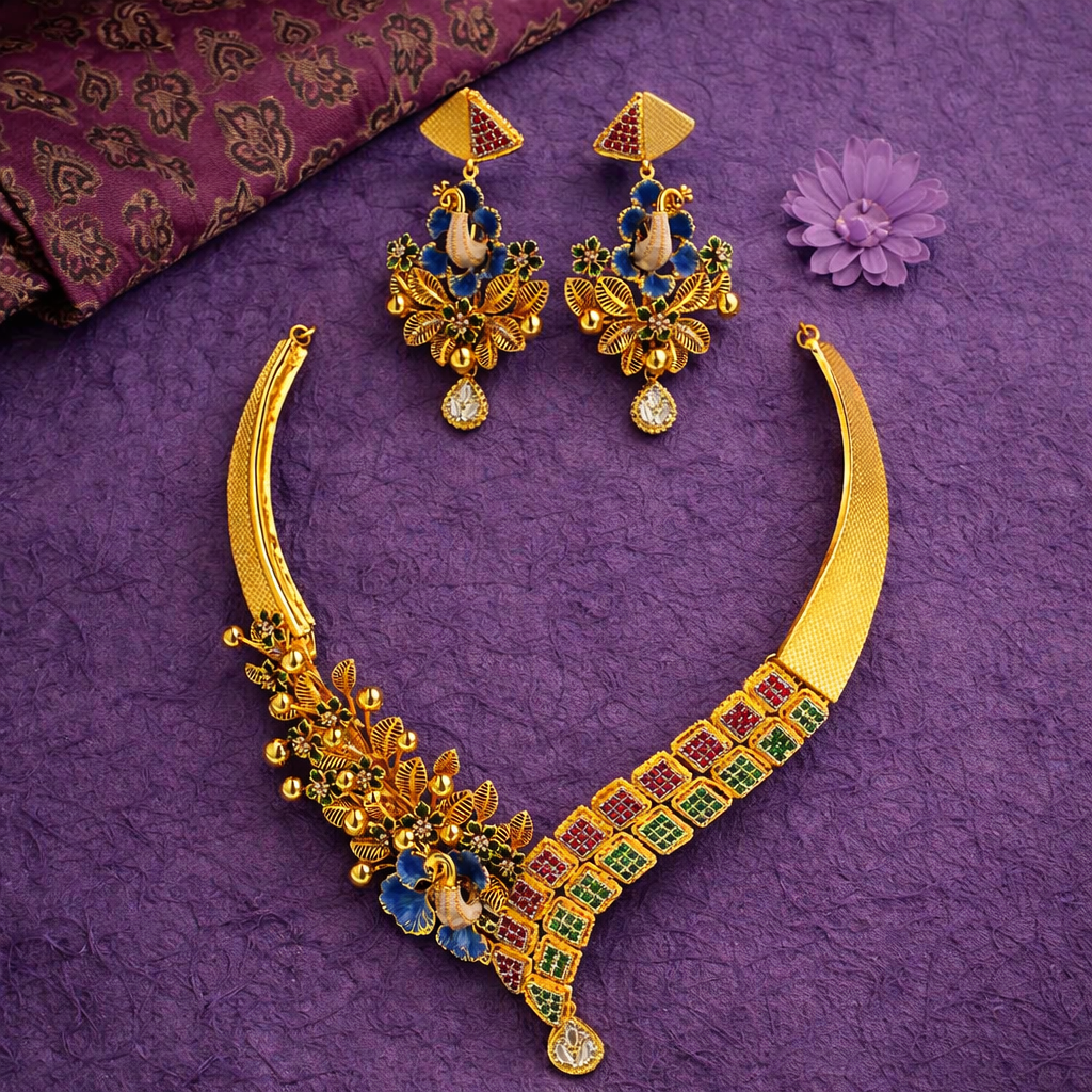 MayurVilas Devbhoomi Haar Set