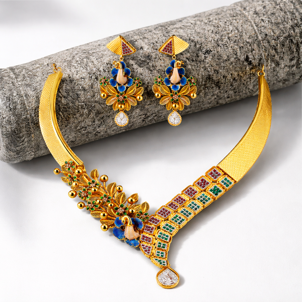 MayurVilas Devbhoomi Haar Set