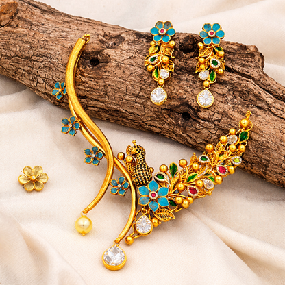 HimMayuri PushpLeela Haar Set