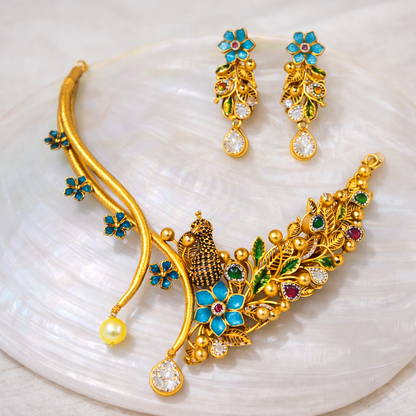 HimMayuri PushpLeela Haar Set