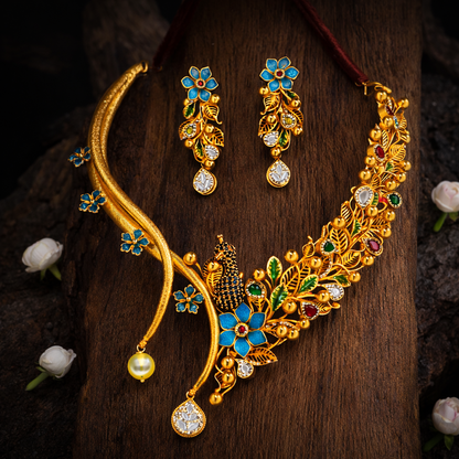 HimMayuri PushpLeela Haar Set