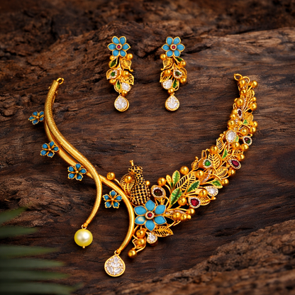 HimMayuri PushpLeela Haar Set