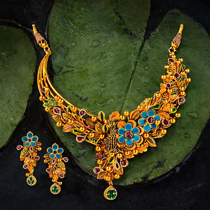 Devbhoomi MayurPushp Rajhaar Set
