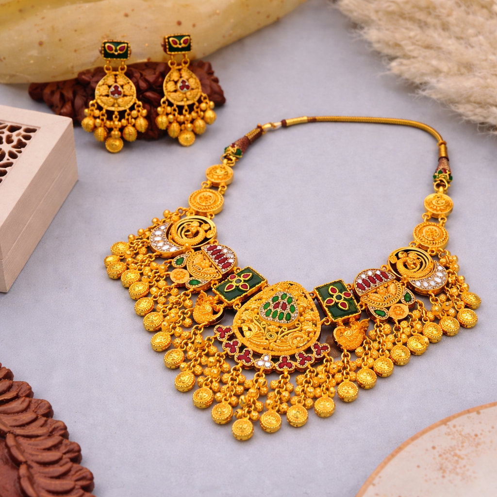 BadriMayur Devbhoomi Rajhaar Set