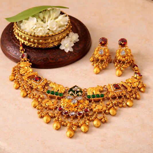 GajVaibhav Devbhoomi Rajhaar Set