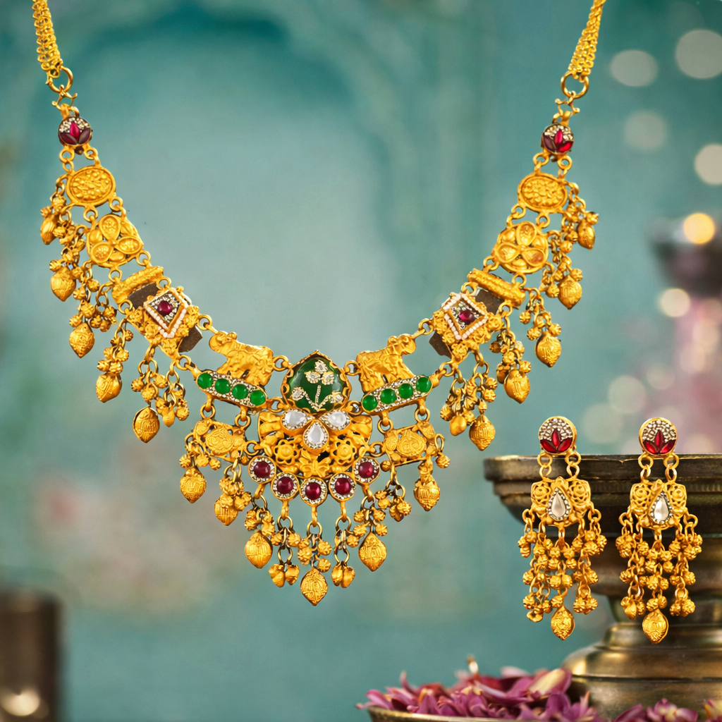 GajVaibhav Devbhoomi Rajhaar Set