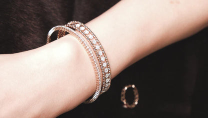 Silver Crystal Bracelet