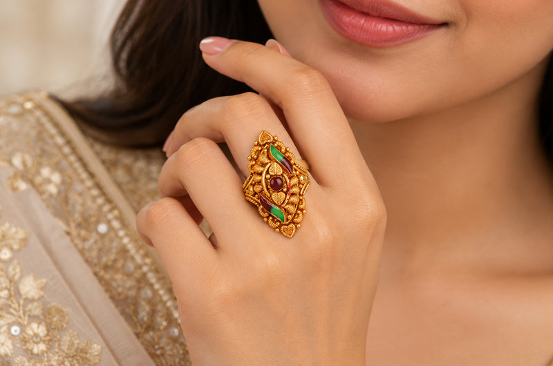 Lohaghat Meena-Patra Ring - craft