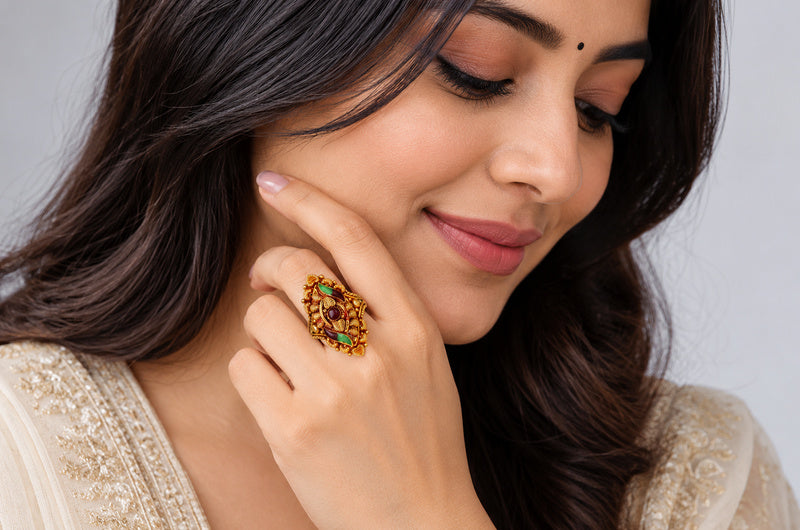 Lohaghat Meena-Patra Ring - cultural