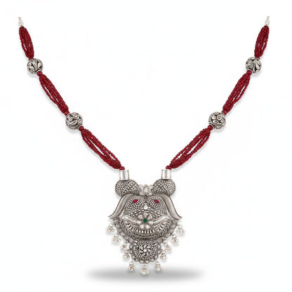 Lakhamandal Lal-Dhaga Necklace - view 4