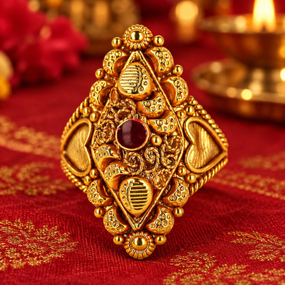 Gangolihat Hriday-Jaal Ring - view 4
