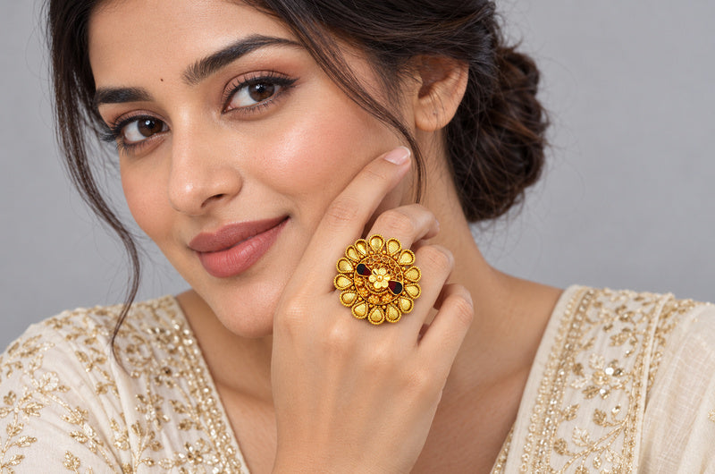Phoolchatti Kanak-Pushp Ring - cultural