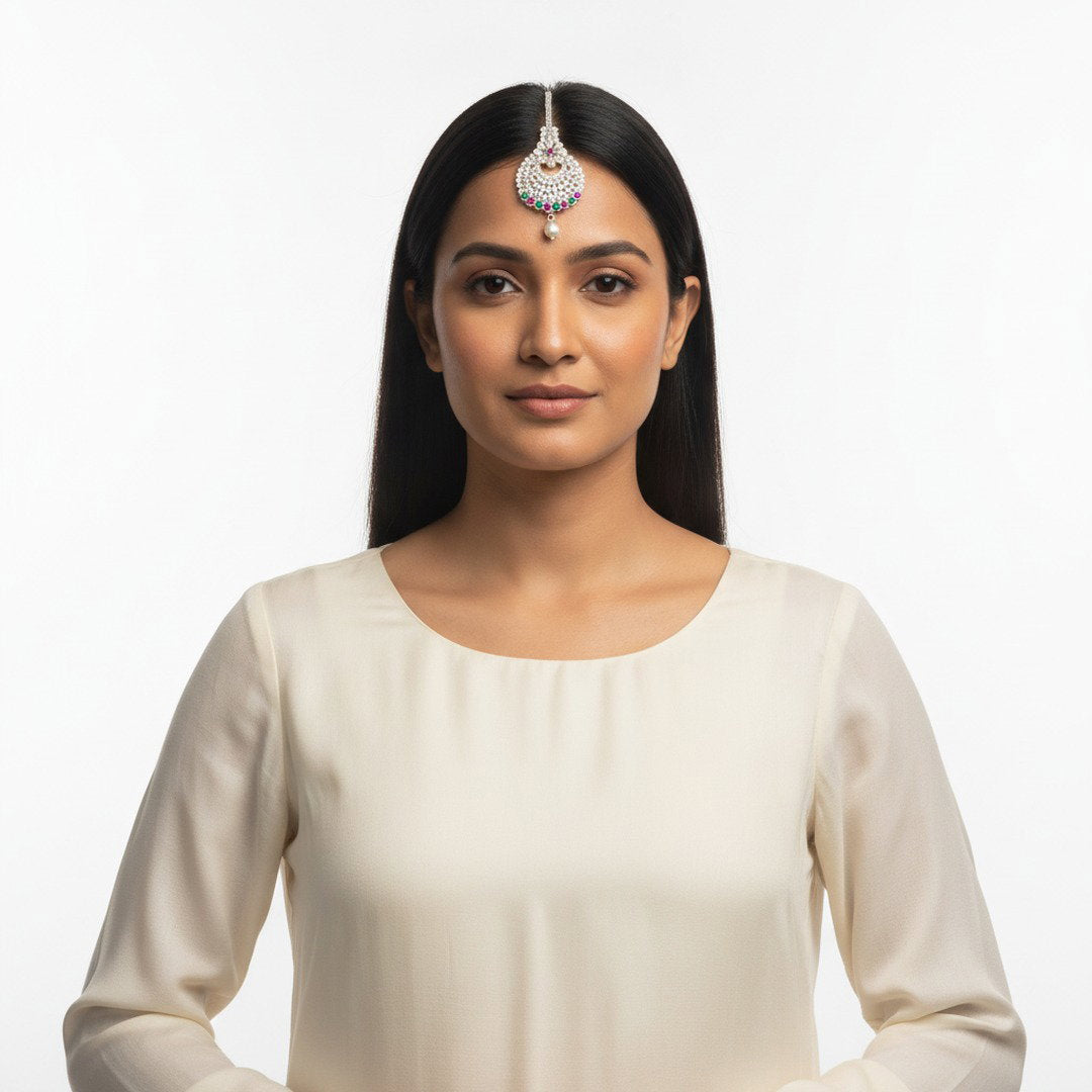 Lansdowne Chandra-Mala Maang Tikka - description