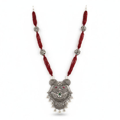Lakhamandal Lal-Dhaga Necklace - view 3