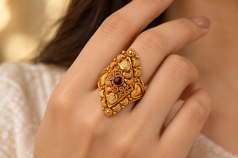 Gangolihat Hriday-Jaal Ring - craft