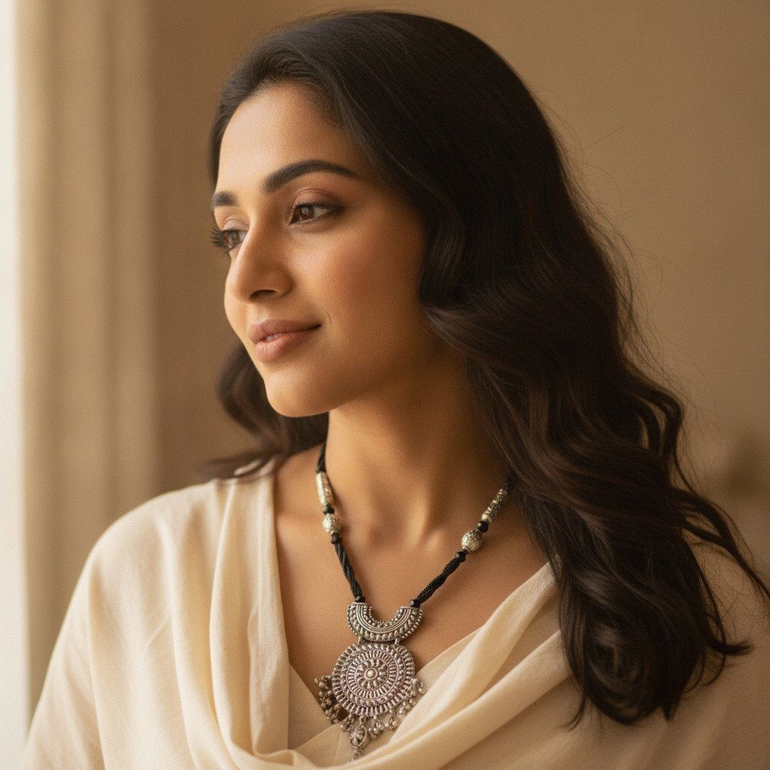 Joshimath Rajat-Chakra Mangalsutra - description