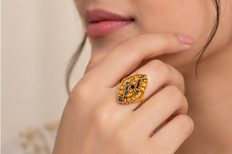 Didihat Meena-Lata Ring - craft