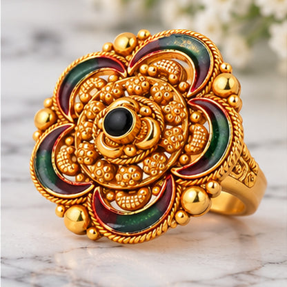 Kalimath Rang-Kamal Ring - view 2