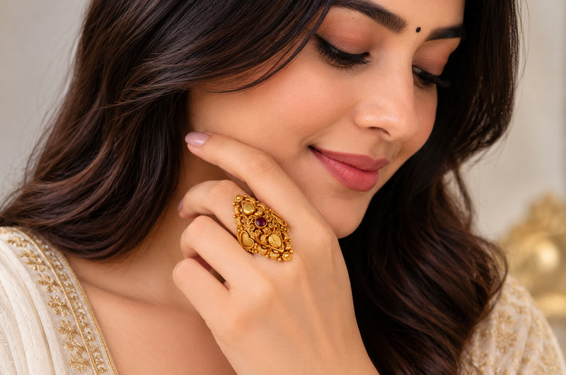 Gangolihat Hriday-Jaal Ring - cultural