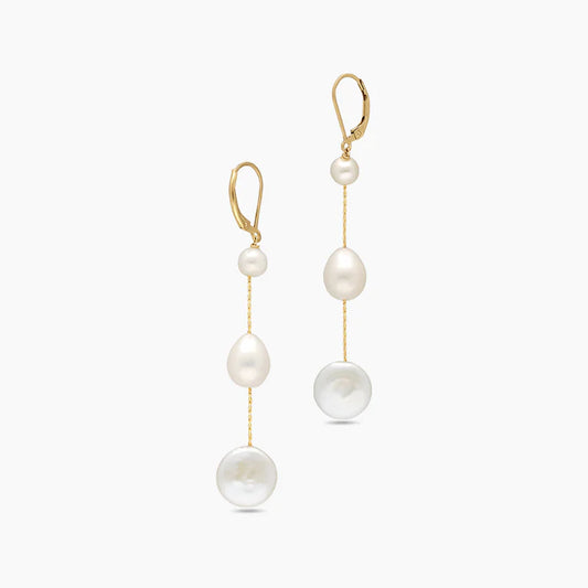 Classic Pearl Drop Earrings